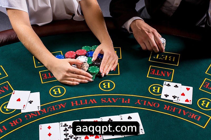 Mesa de Blackjack AAQQ